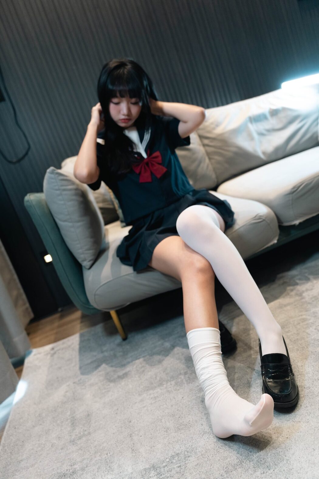 Coser@柒柒要乖哦 – 白丝死库水 A