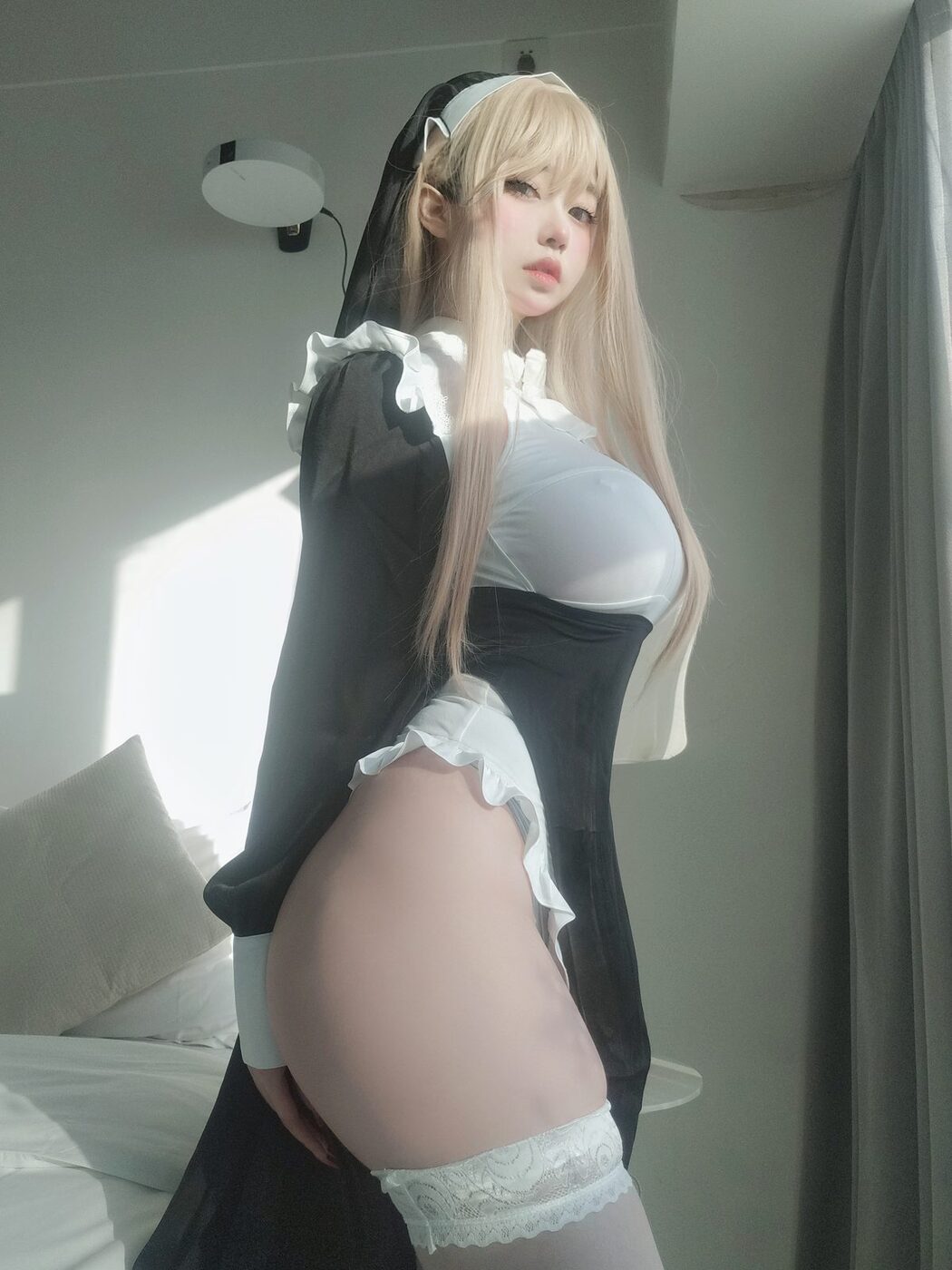 Coser@女主K – 修女