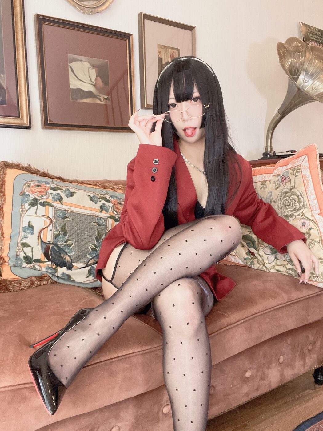 Coser@Money冷冷 No.035 红西装