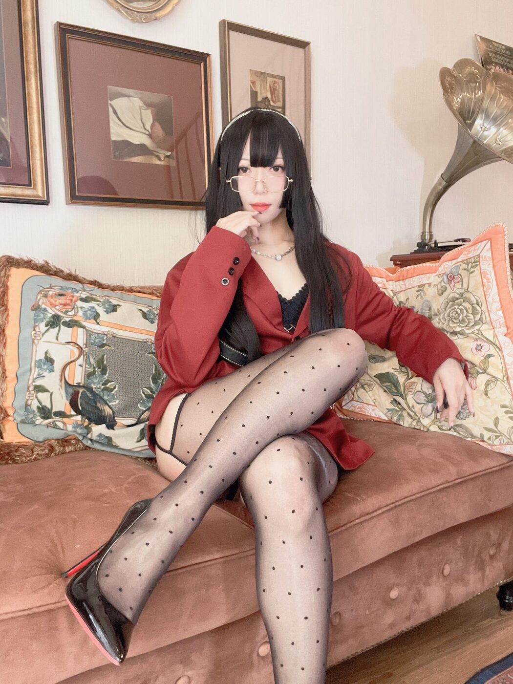 Coser@Money冷冷 No.035 红西装