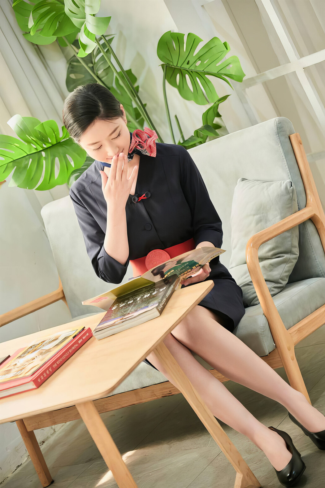 年年Nnian 空姐 &#038; 炽天使 Set.01