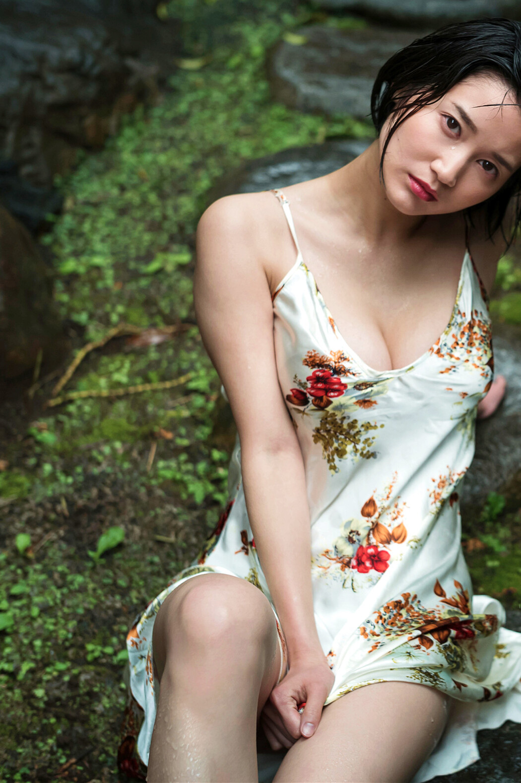 Arisa Deguchi 出口亜梨沙, FLASHデジタル写真集 [ずぶ濡れ報告] Set.01 Cover Photo