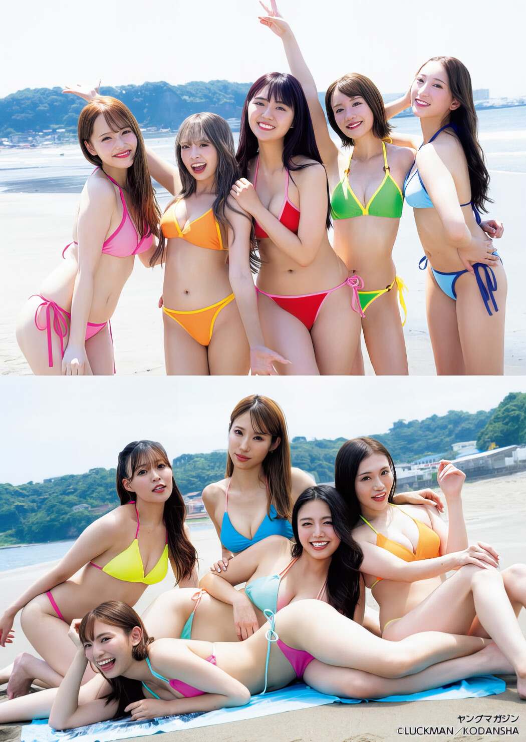 GRAND BEER GALS〈グラビアギャルズ〉全員登場！, Young Magazine 2024 No.38 (ヤングマガジン 2024年38号)