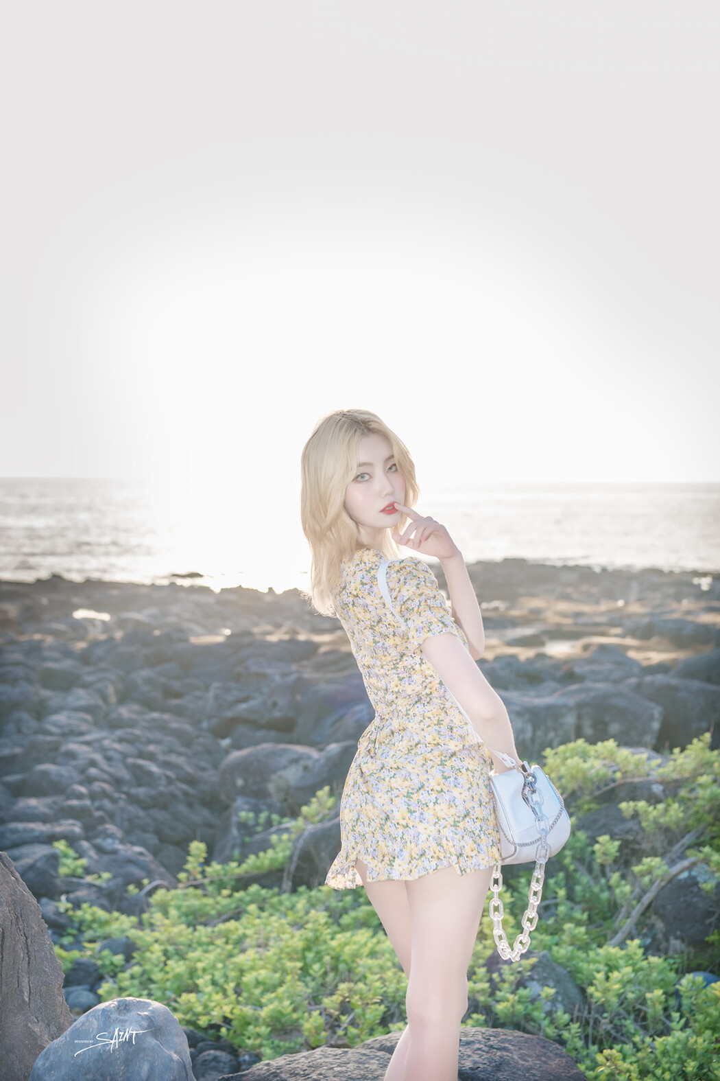 Yuna 유나, Saint PhotoLife Vol.14 &#8216;Jeju Story Part.1&#8217; Set.02