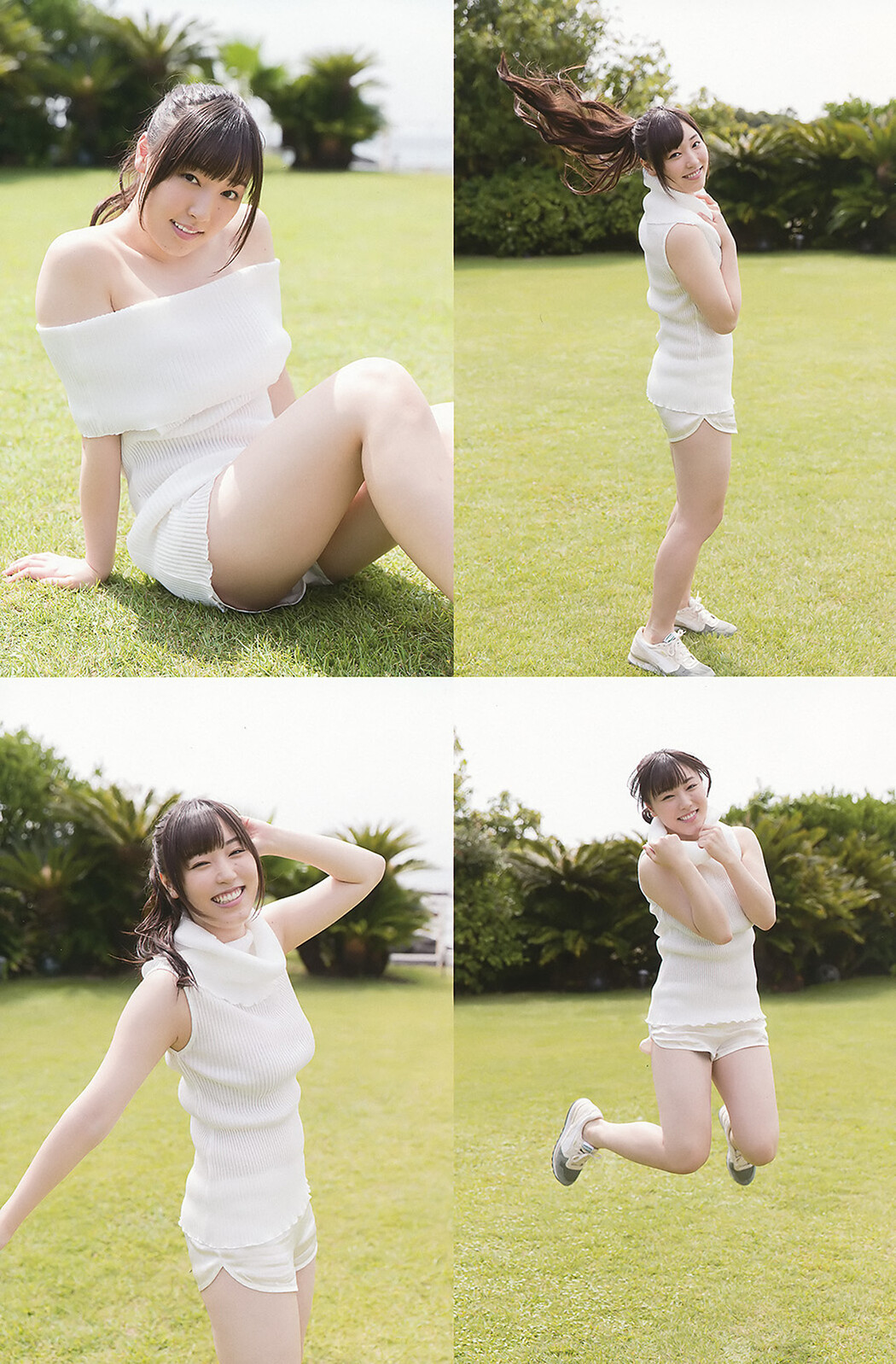 Mizuki Fukumura 譜久村聖, Young Gangan 2017 No.20 (ヤングガンガン 2017年20号)