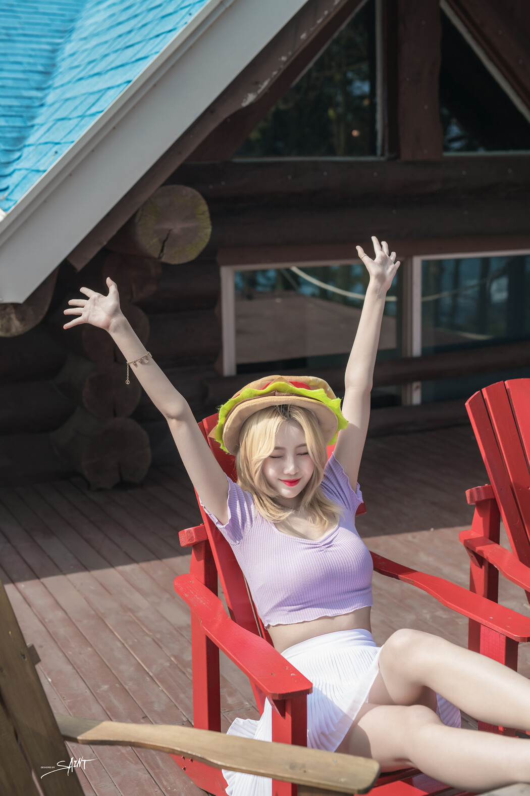 Yuna 유나, Saint PhotoLife Vol.14 &#8216;Jeju Story Part.1&#8217; Set.04