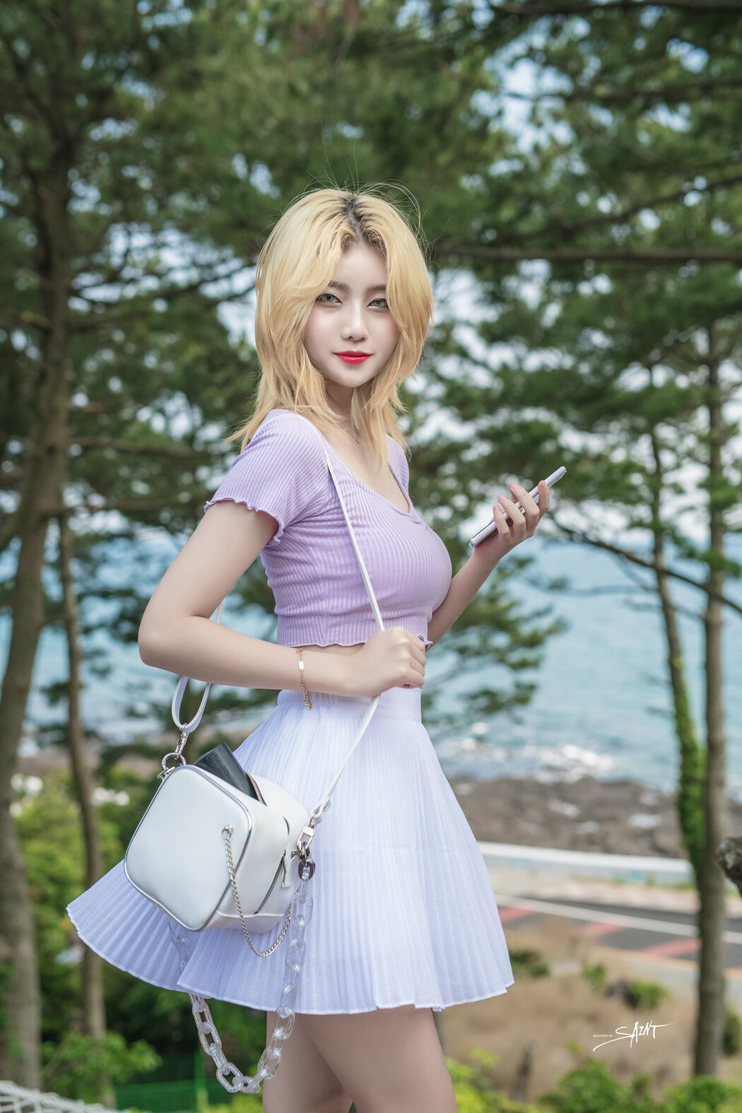 Yuna 유나, Saint PhotoLife Vol.14 &#8216;Jeju Story Part.1&#8217; Set.04