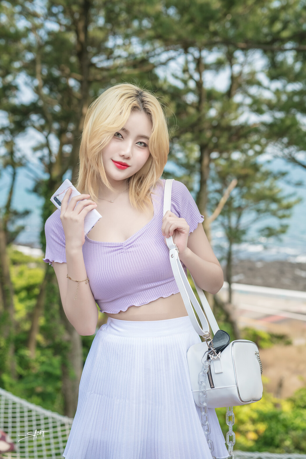 Yuna 유나, Saint PhotoLife Vol.14 &#8216;Jeju Story Part.1&#8217; Set.04