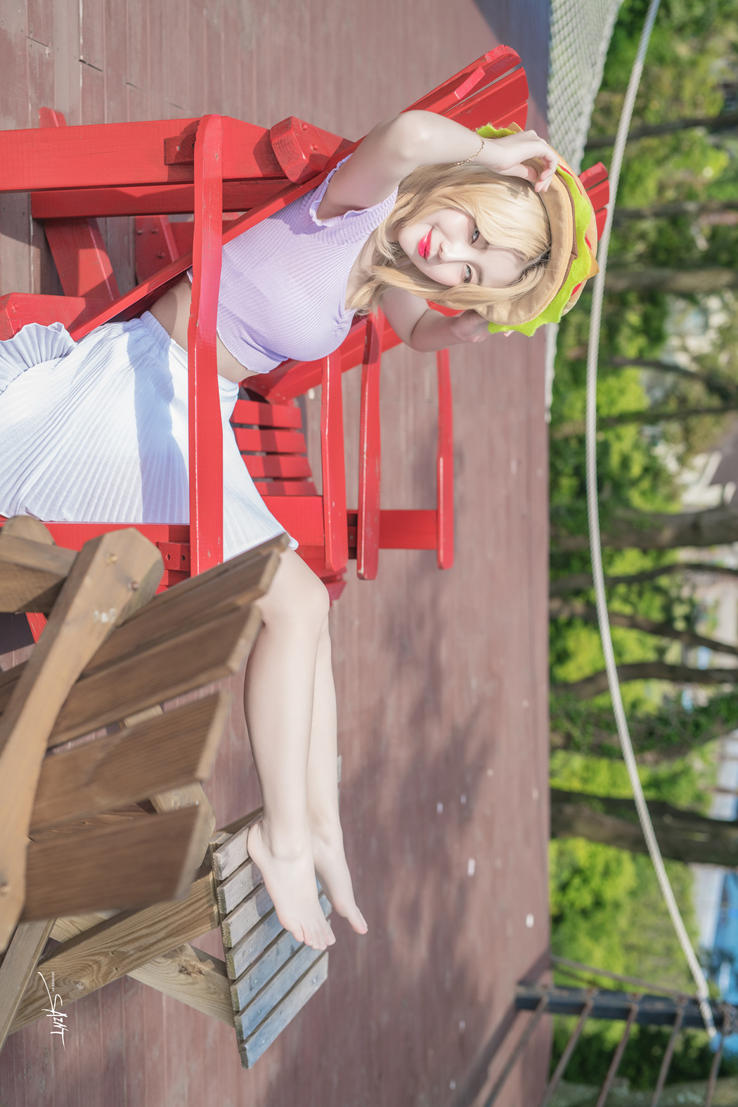 Yuna 유나, Saint PhotoLife Vol.14 &#8216;Jeju Story Part.1&#8217; Set.04