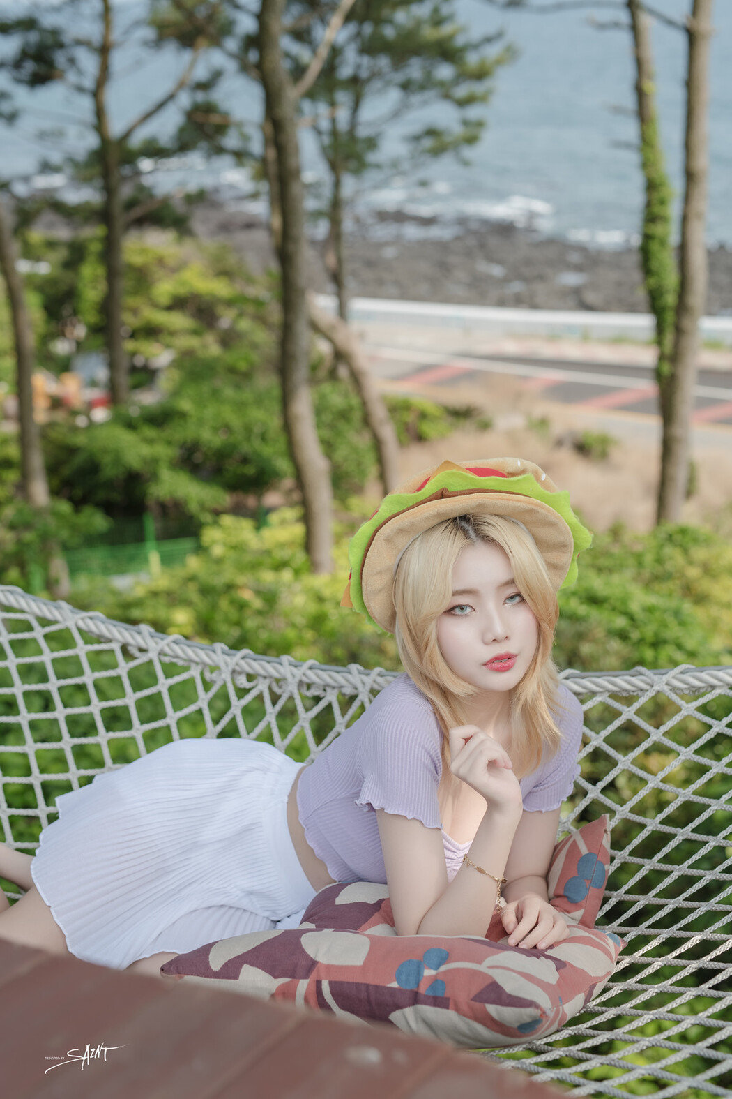 Yuna 유나, Saint PhotoLife Vol.14 &#8216;Jeju Story Part.1&#8217; Set.04