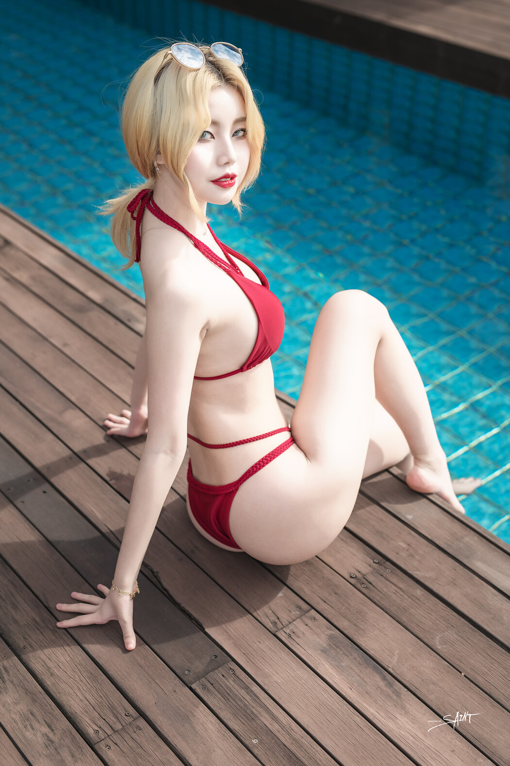 Yuna 유나, Saint PhotoLife Vol.14 &#8216;Jeju Story Part.2&#8217; Set.01