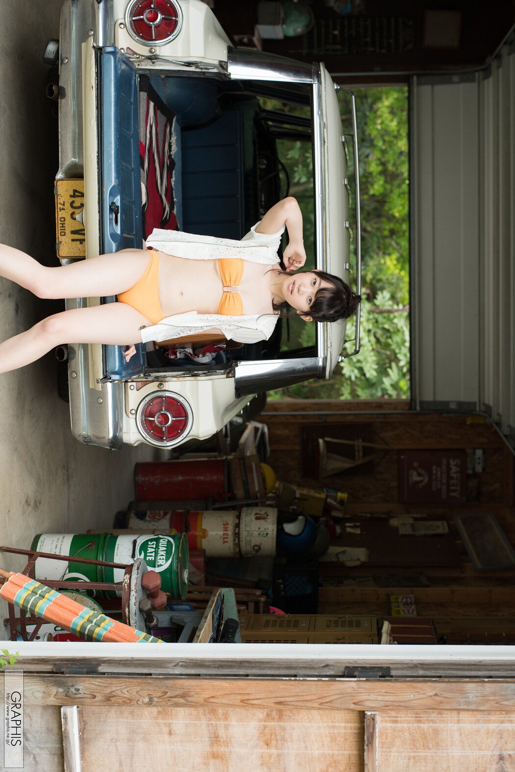 Yura Kano 架乃ゆら, Graphis First Gravure 初脫ぎ娘 Vol.02 Cover Photo