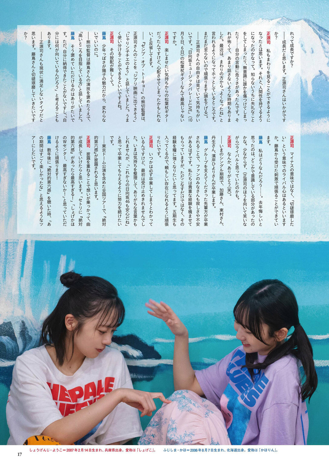 正源司陽子・藤嶌果歩, BUBKA 2024.12 (ブブカ 2024年12月号)