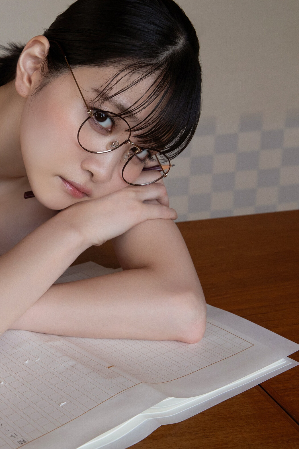 Hayaka Igarashi 五十嵐早香, FRIDAYデジタル写真集 [Ｆカップあるんですッ！ Vol2 締め切り直前！はやか先生編] Set.01