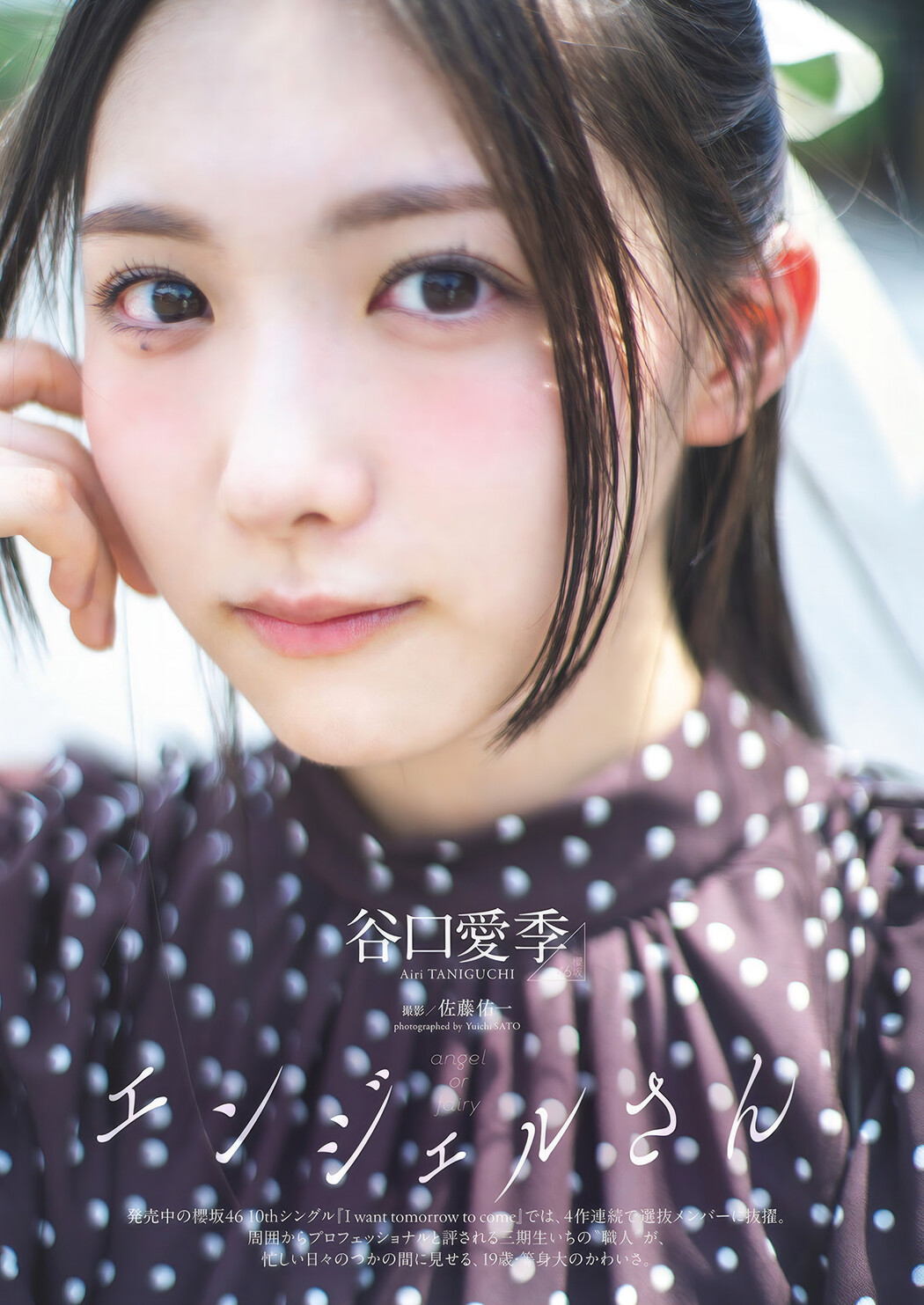 Airi Taniguchi 谷口愛季, Weekly Playboy 2024 No.48 (週刊プレイボーイ 2024年48号 Cover Photo