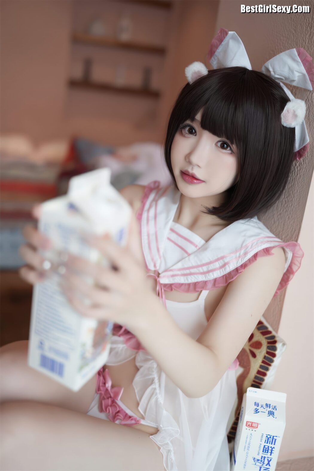 Coser@雪晴Astra 雪晴嘟嘟 Vol.046 浴缸牛奶