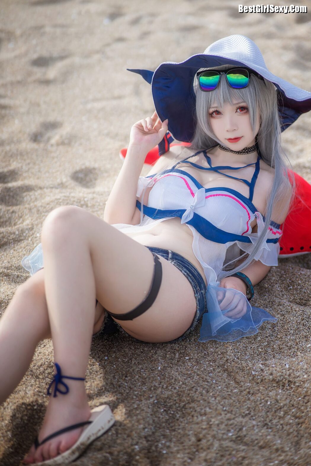 Coser@樱落酱w – 斯卡蒂泳装