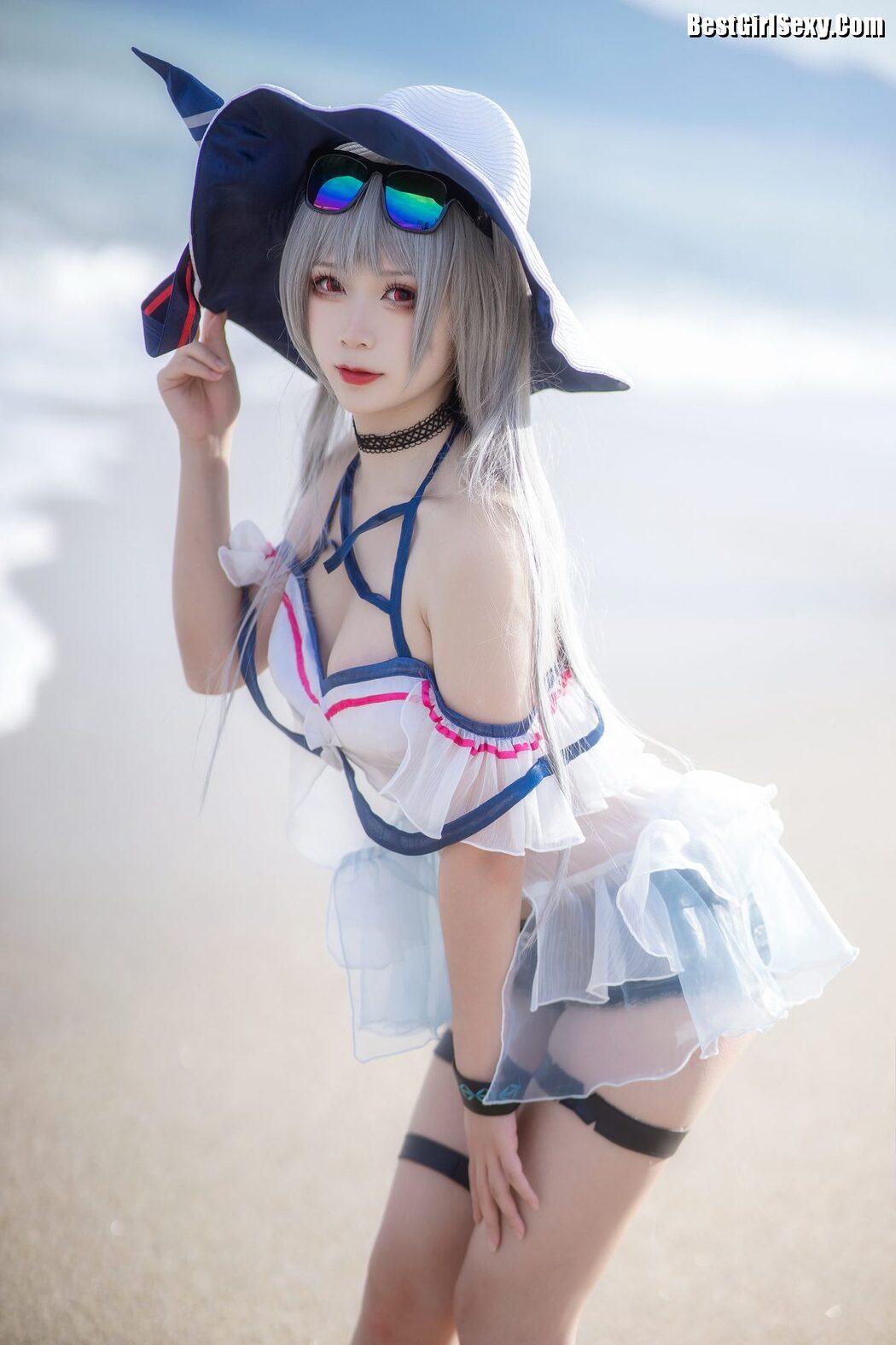 Coser@樱落酱w – 斯卡蒂泳装