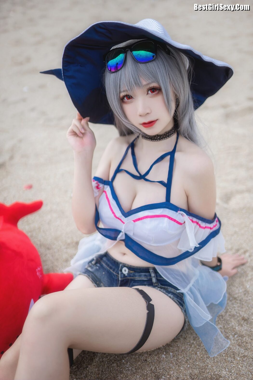 Coser@樱落酱w – 斯卡蒂泳装