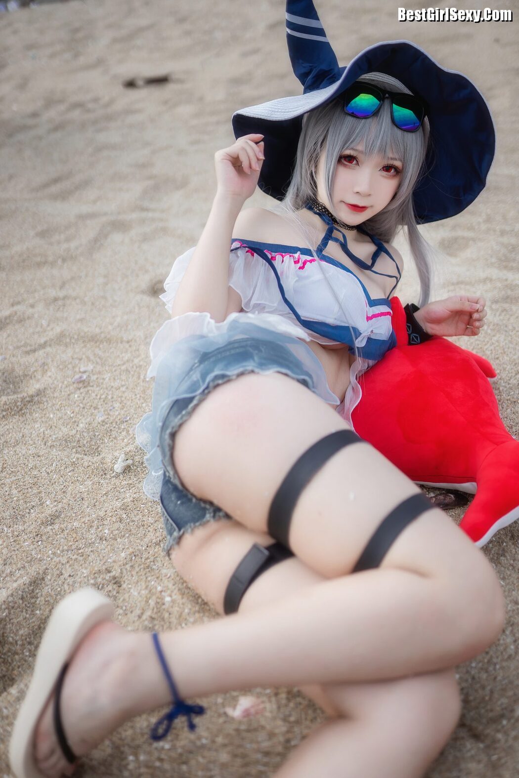 Coser@樱落酱w – 斯卡蒂泳装