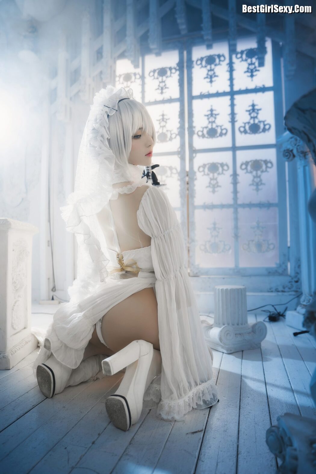 Coser@桜桃喵 Vol.166 2B花嫁