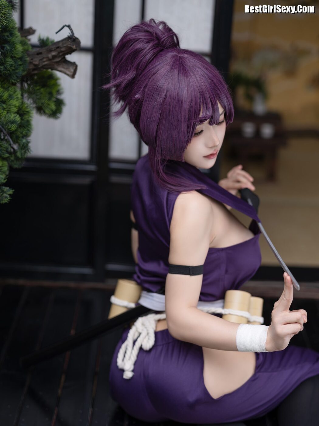 Coser@小仓千代w No.060 Yuzuriha 地狱楽 杠