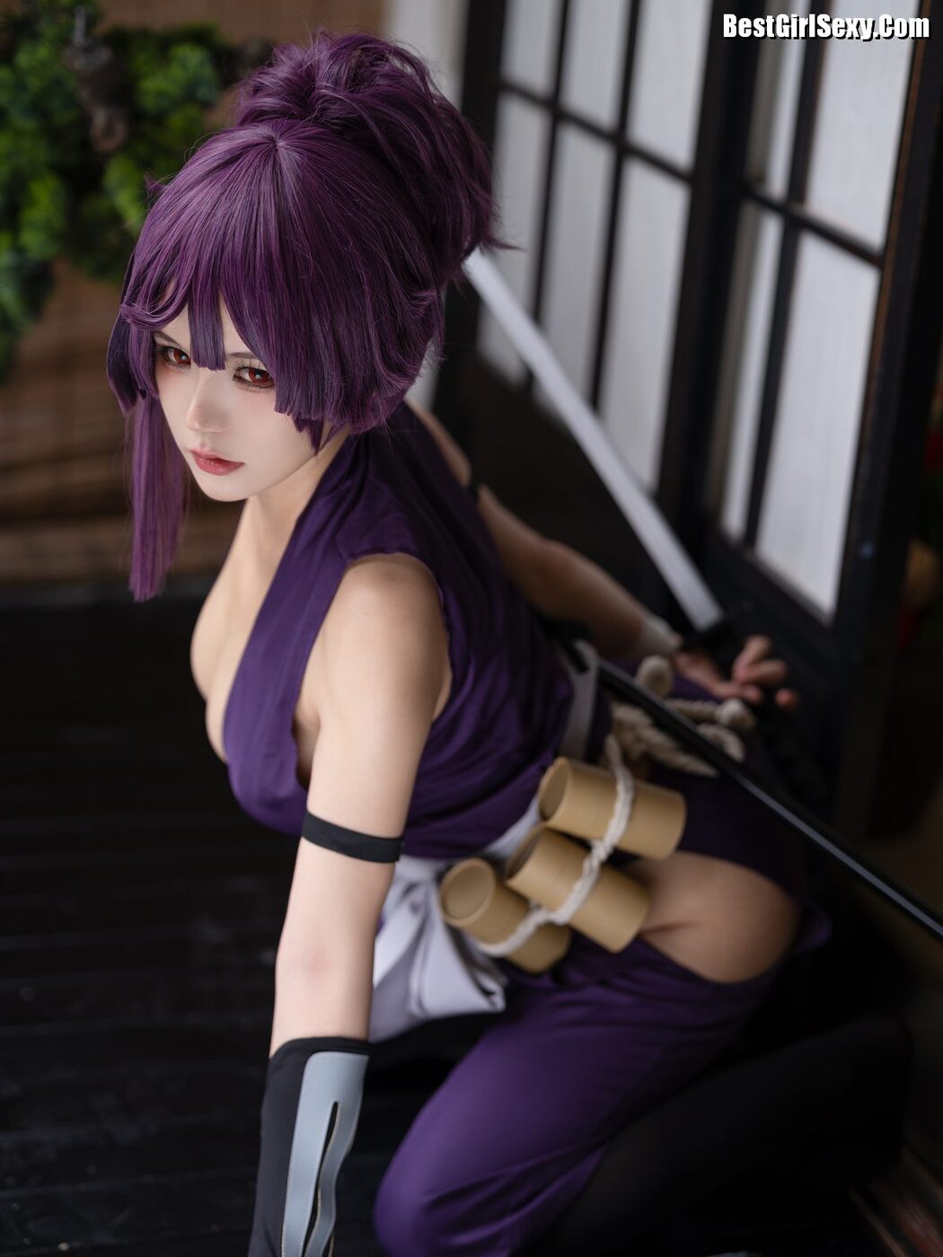 Coser@小仓千代w No.060 Yuzuriha 地狱楽 杠