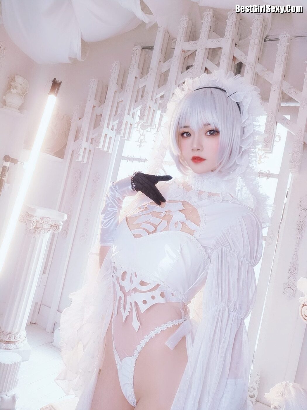 Coser@桜桃喵 Vol.166 2B花嫁