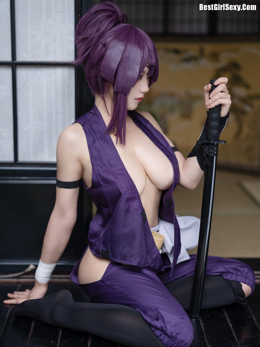 Coser@小仓千代w No.060 Yuzuriha 地狱楽 杠