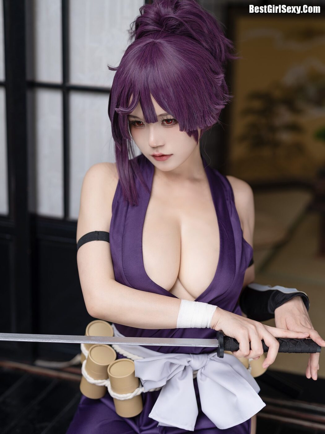 Coser@小仓千代w No.060 Yuzuriha 地狱楽 杠