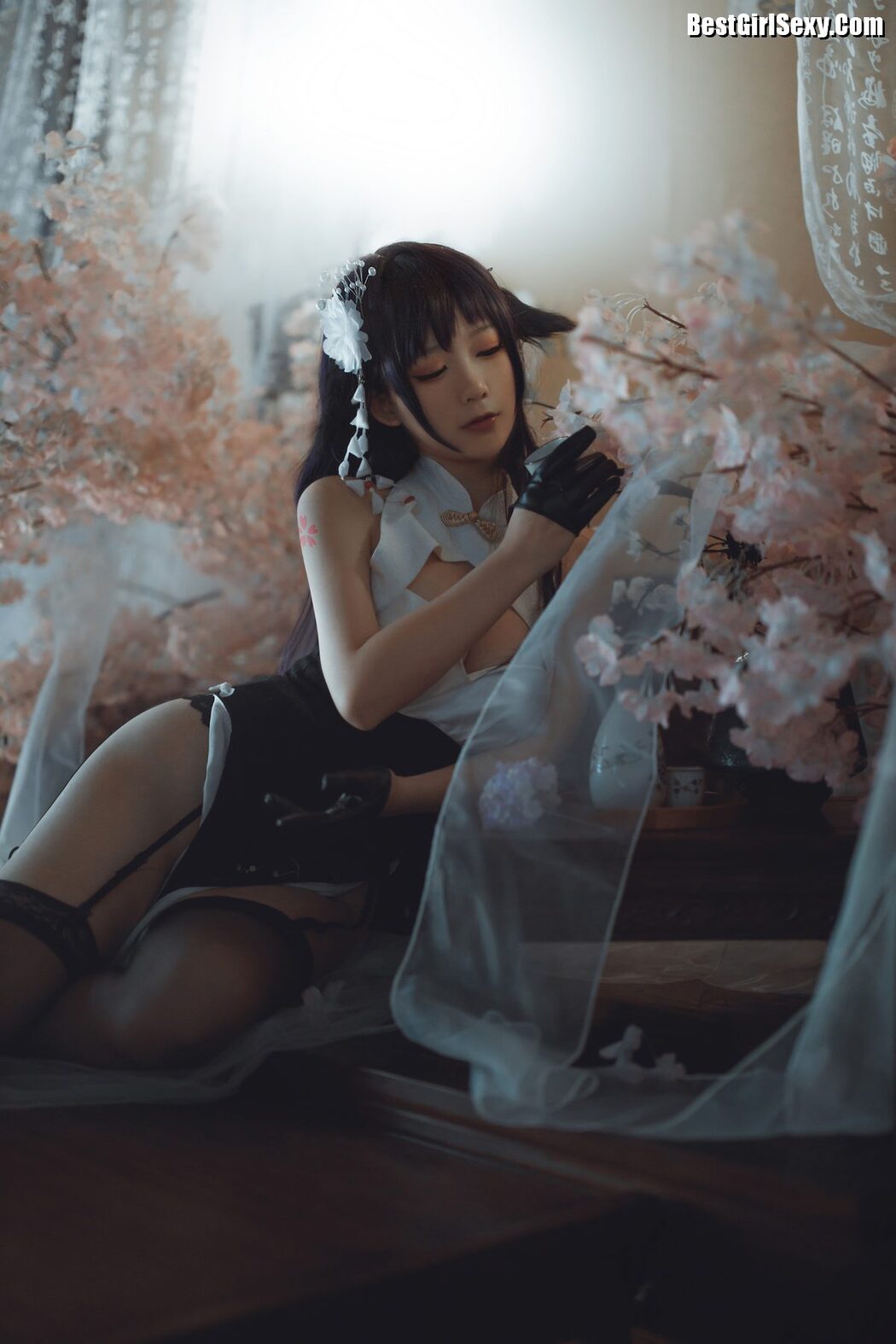 Coser@樱落酱w – 2020吾妻旗袍