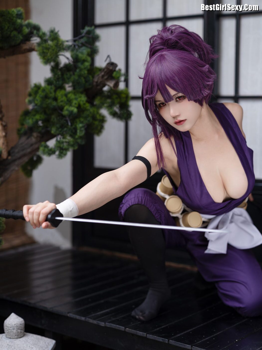 Coser@小仓千代w No.060 Yuzuriha 地狱楽 杠