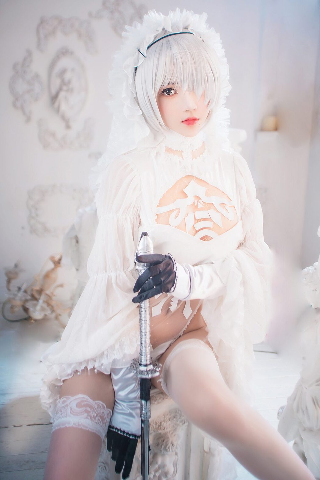 Coser@桜桃喵 Vol.166 2B花嫁 Cover Photo