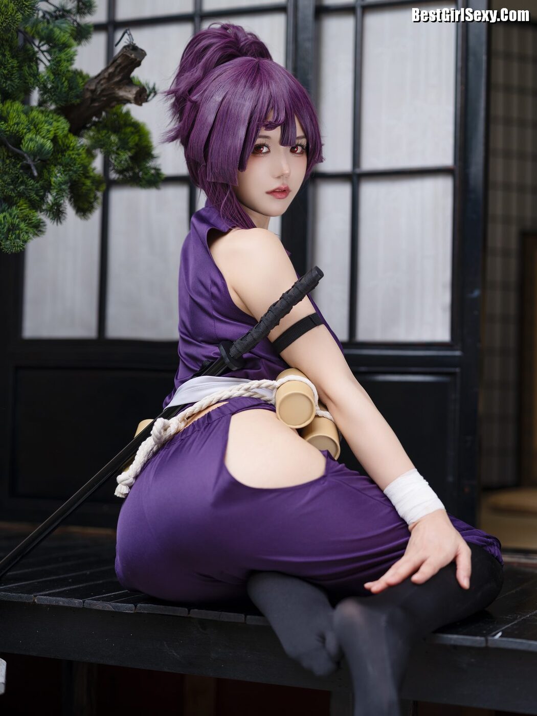 Coser@小仓千代w No.060 Yuzuriha 地狱楽 杠