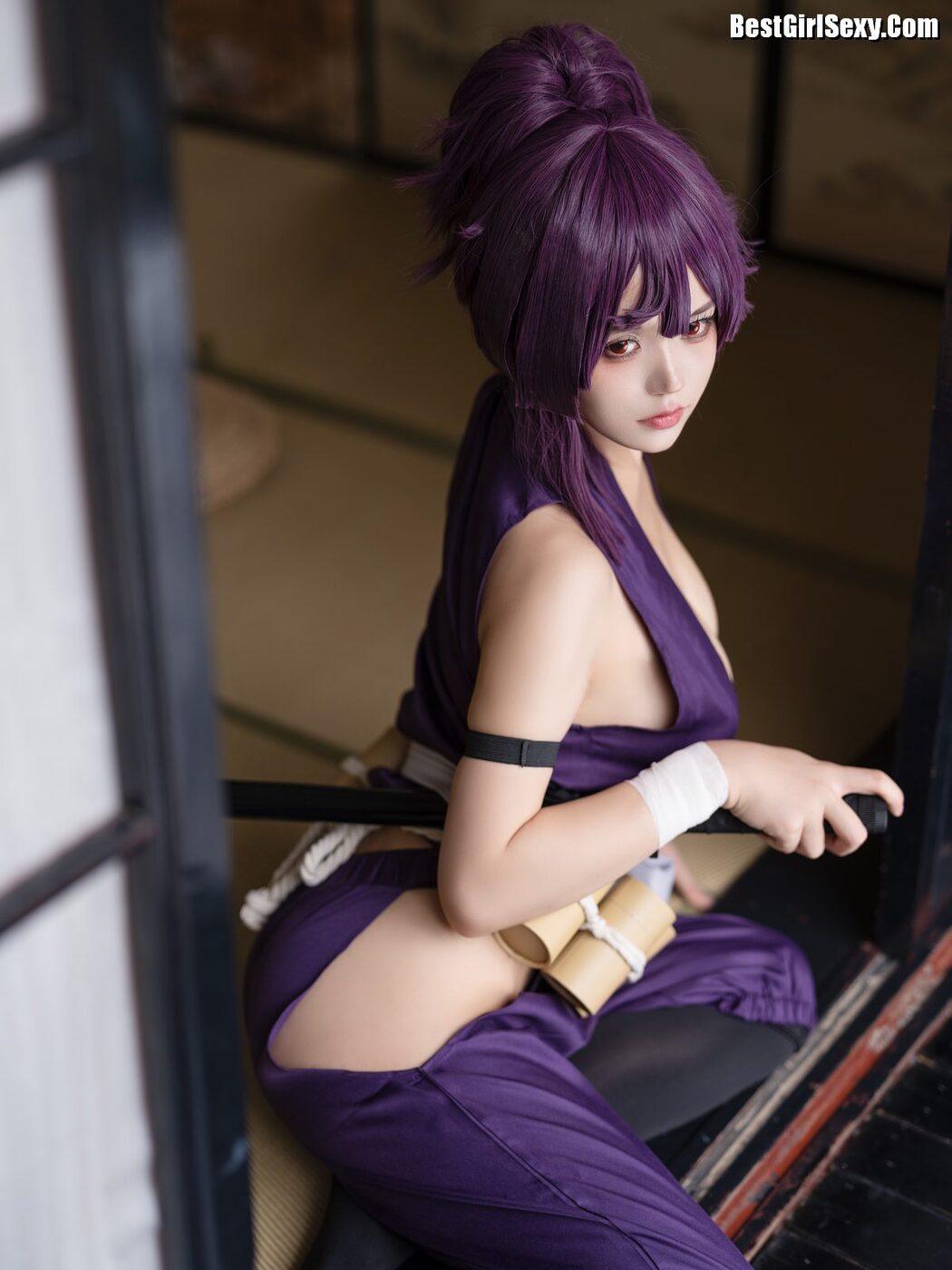 Coser@小仓千代w No.060 Yuzuriha 地狱楽 杠