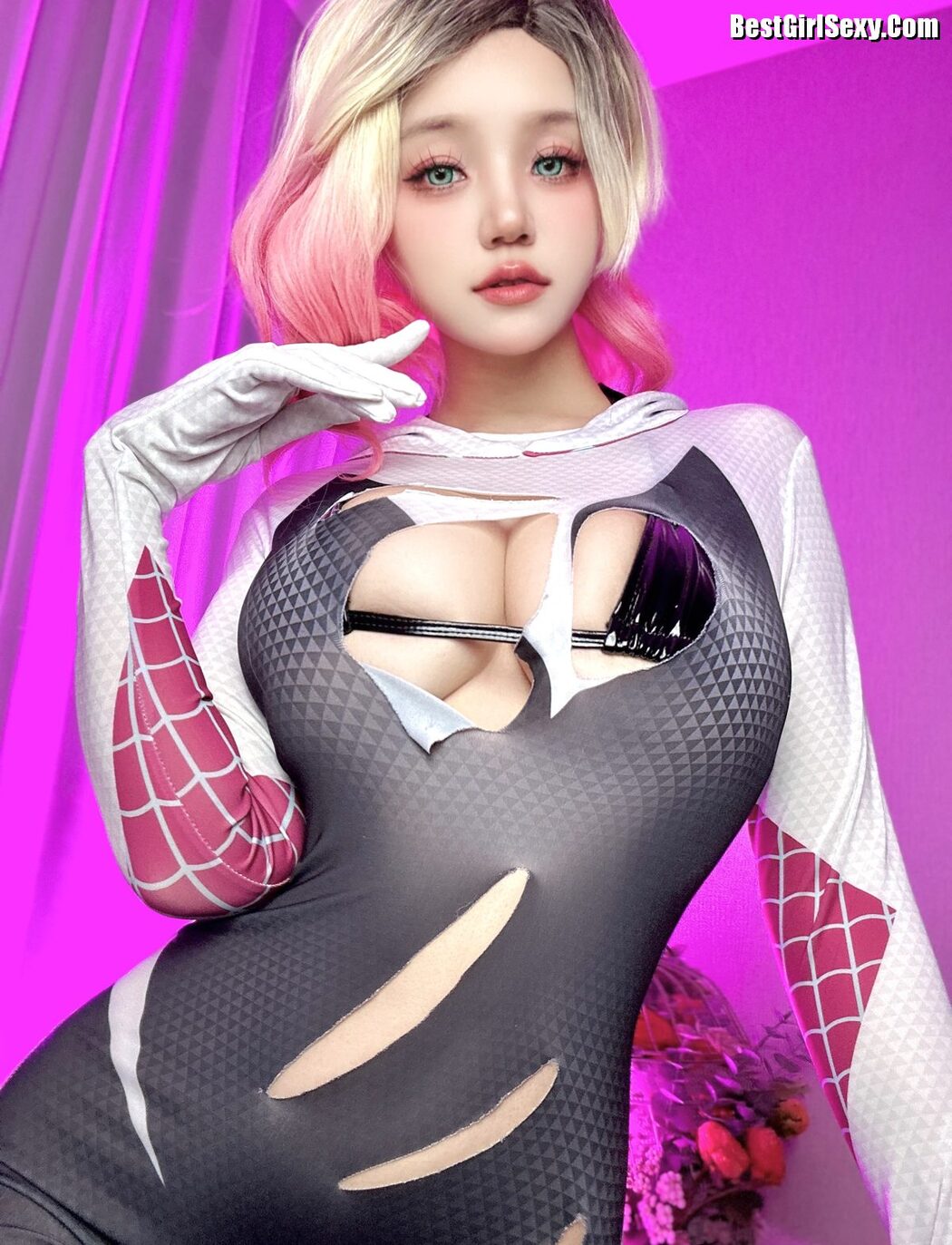 Coser@小仓千代w No.061 Spider Gwen 蜘蛛格温