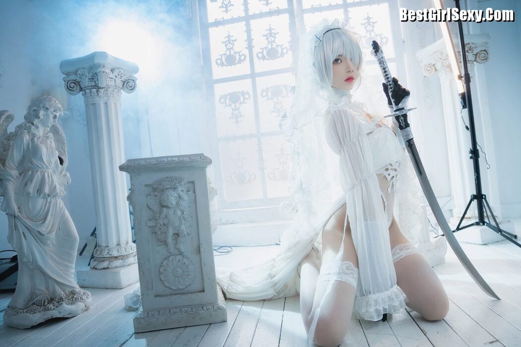 Coser@桜桃喵 Vol.166 2B花嫁