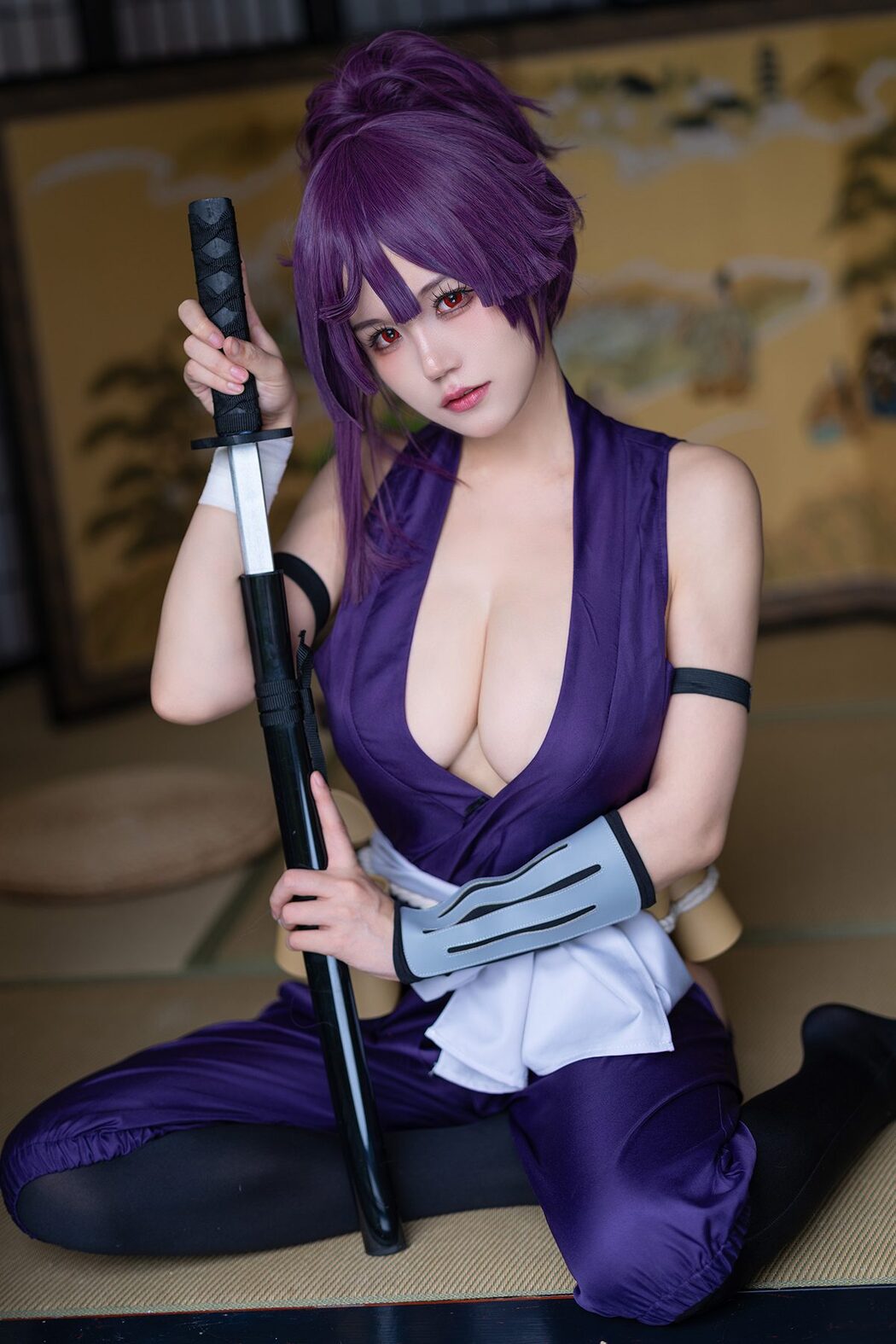 Coser@小仓千代w No.060 Yuzuriha 地狱楽 杠 Cover Photo