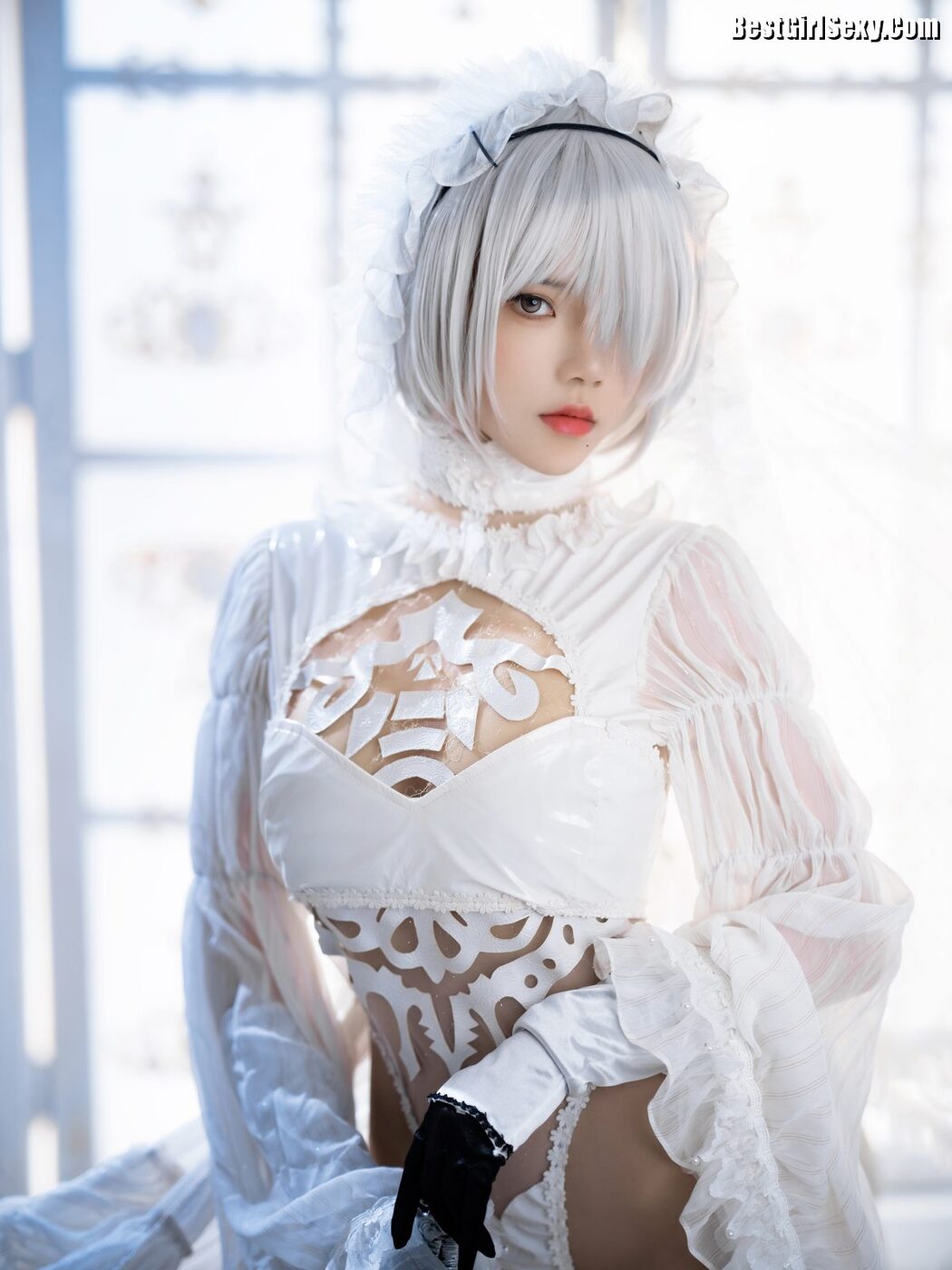 Coser@桜桃喵 Vol.166 2B花嫁