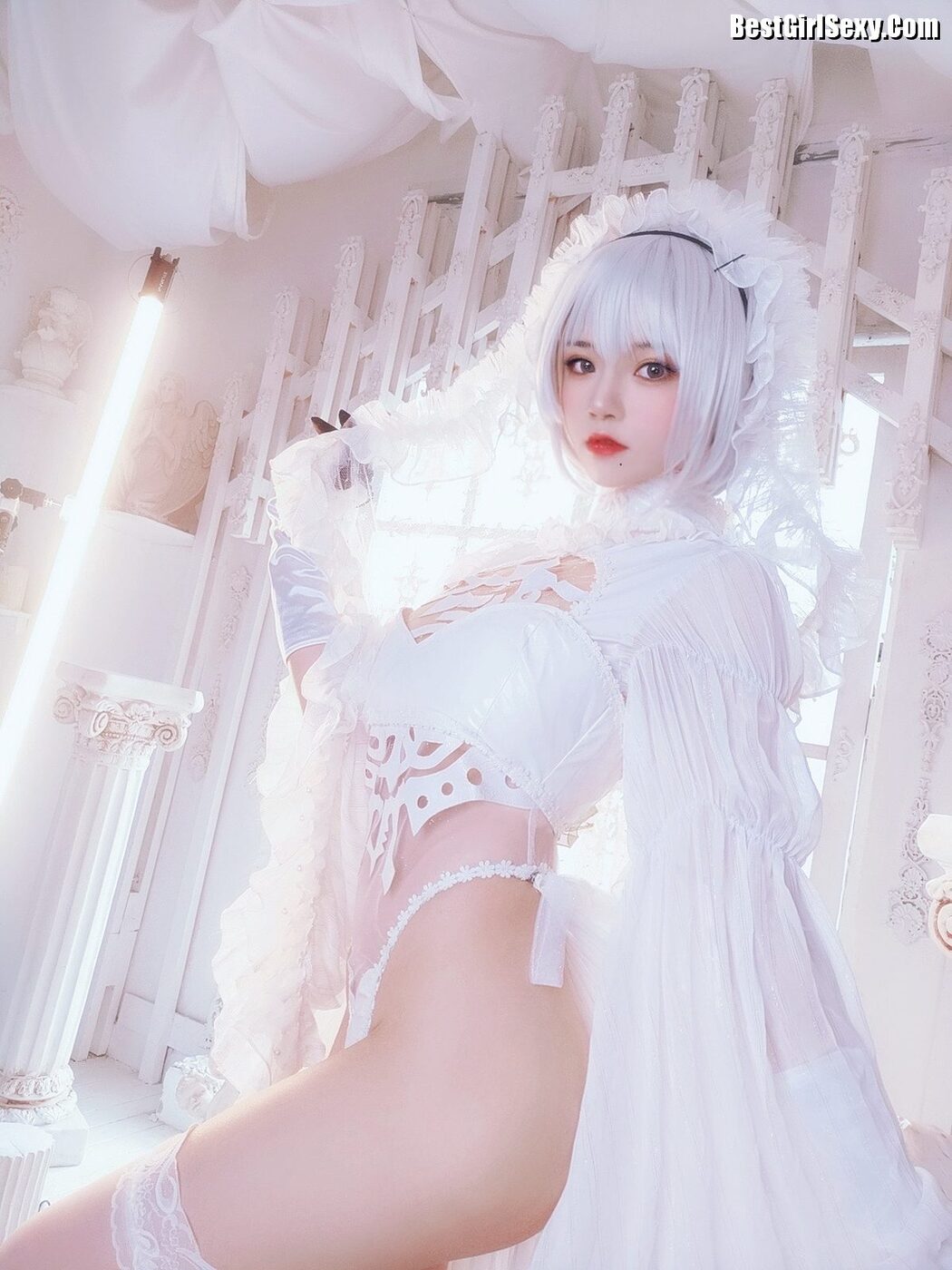 Coser@桜桃喵 Vol.166 2B花嫁