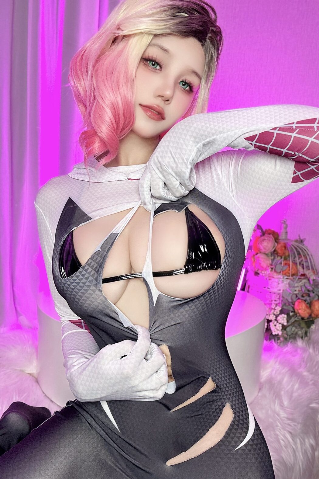 Coser@小仓千代w No.061 Spider Gwen 蜘蛛格温 Cover Photo