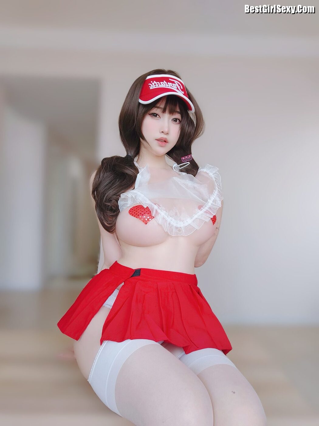 Coser@女主K – 性感快递员 A