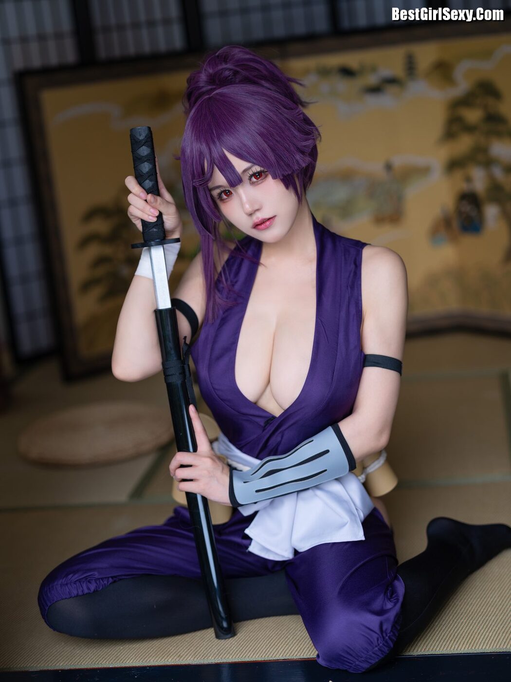 Coser@小仓千代w No.060 Yuzuriha 地狱楽 杠