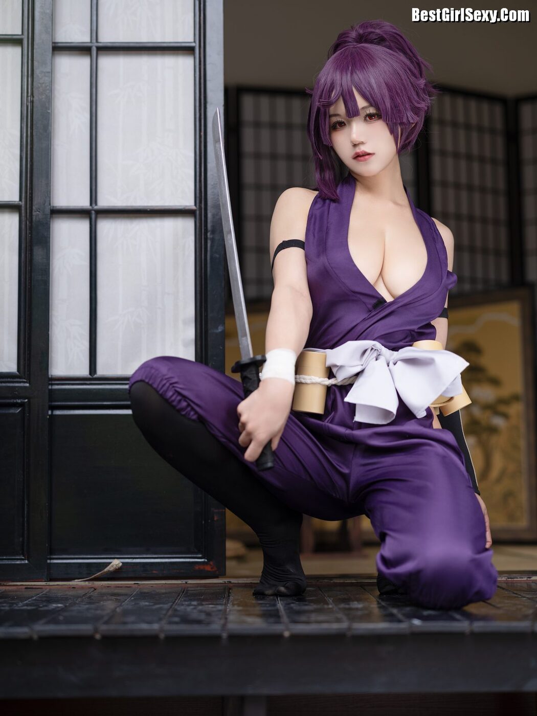 Coser@小仓千代w No.060 Yuzuriha 地狱楽 杠