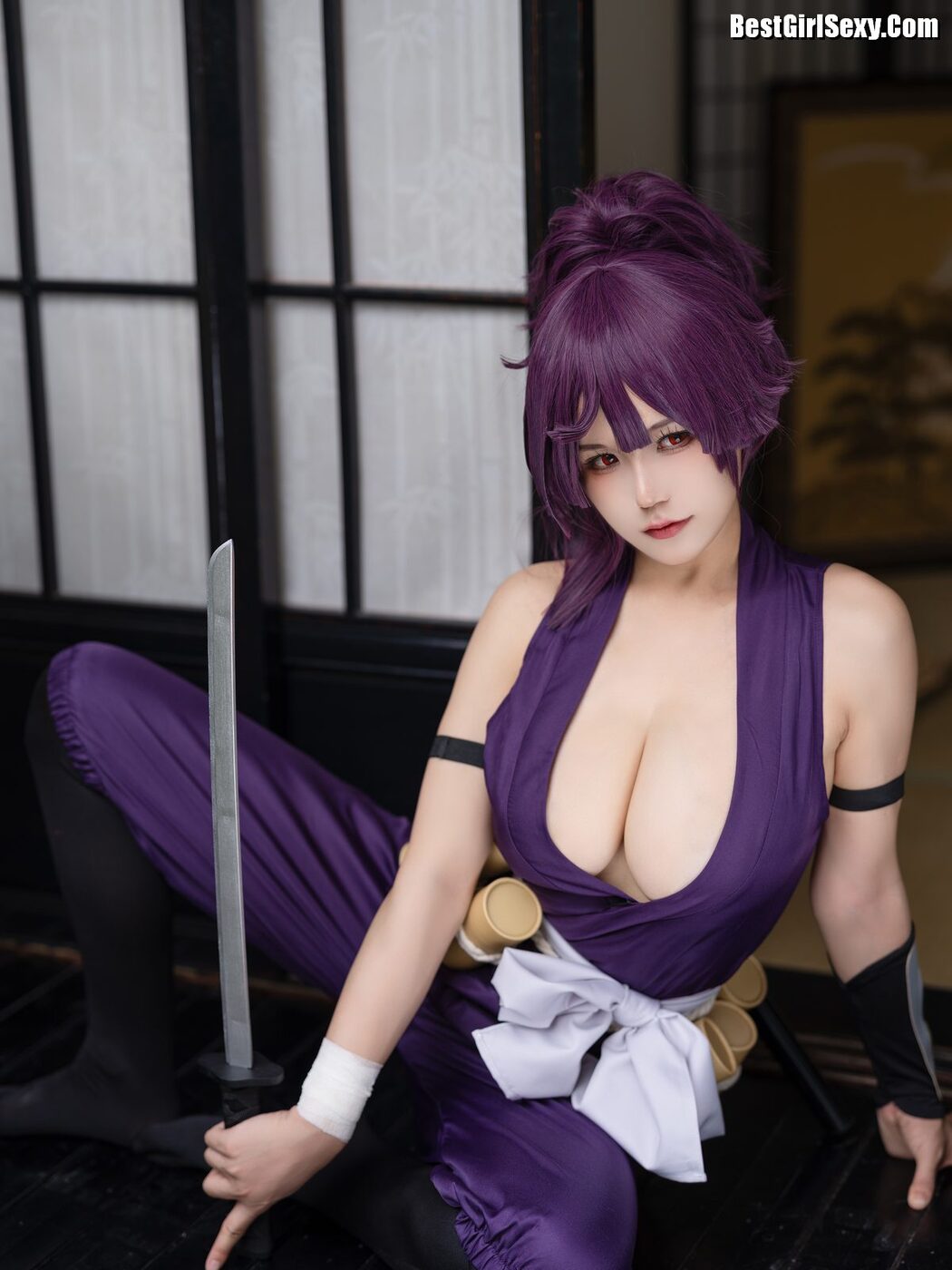 Coser@小仓千代w No.060 Yuzuriha 地狱楽 杠