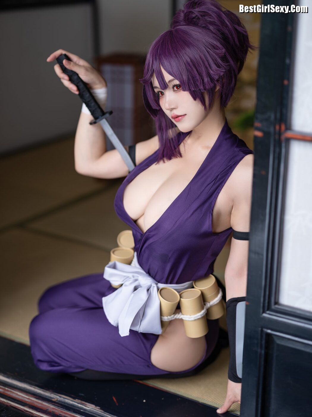 Coser@小仓千代w No.060 Yuzuriha 地狱楽 杠