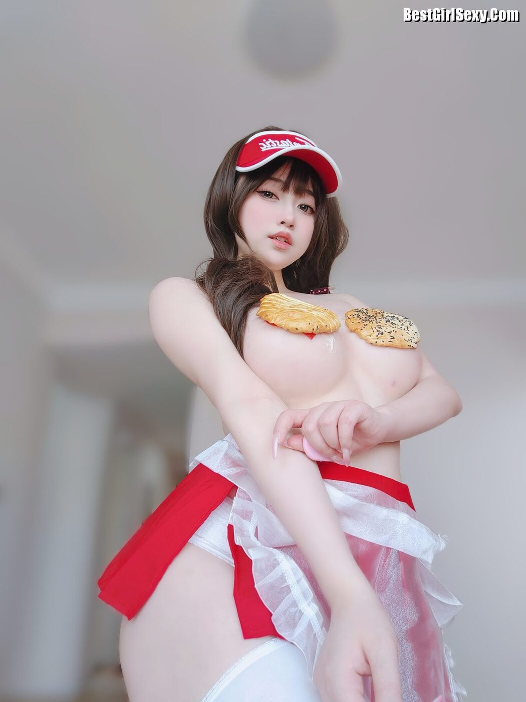 Coser@女主K – 性感快递员 B