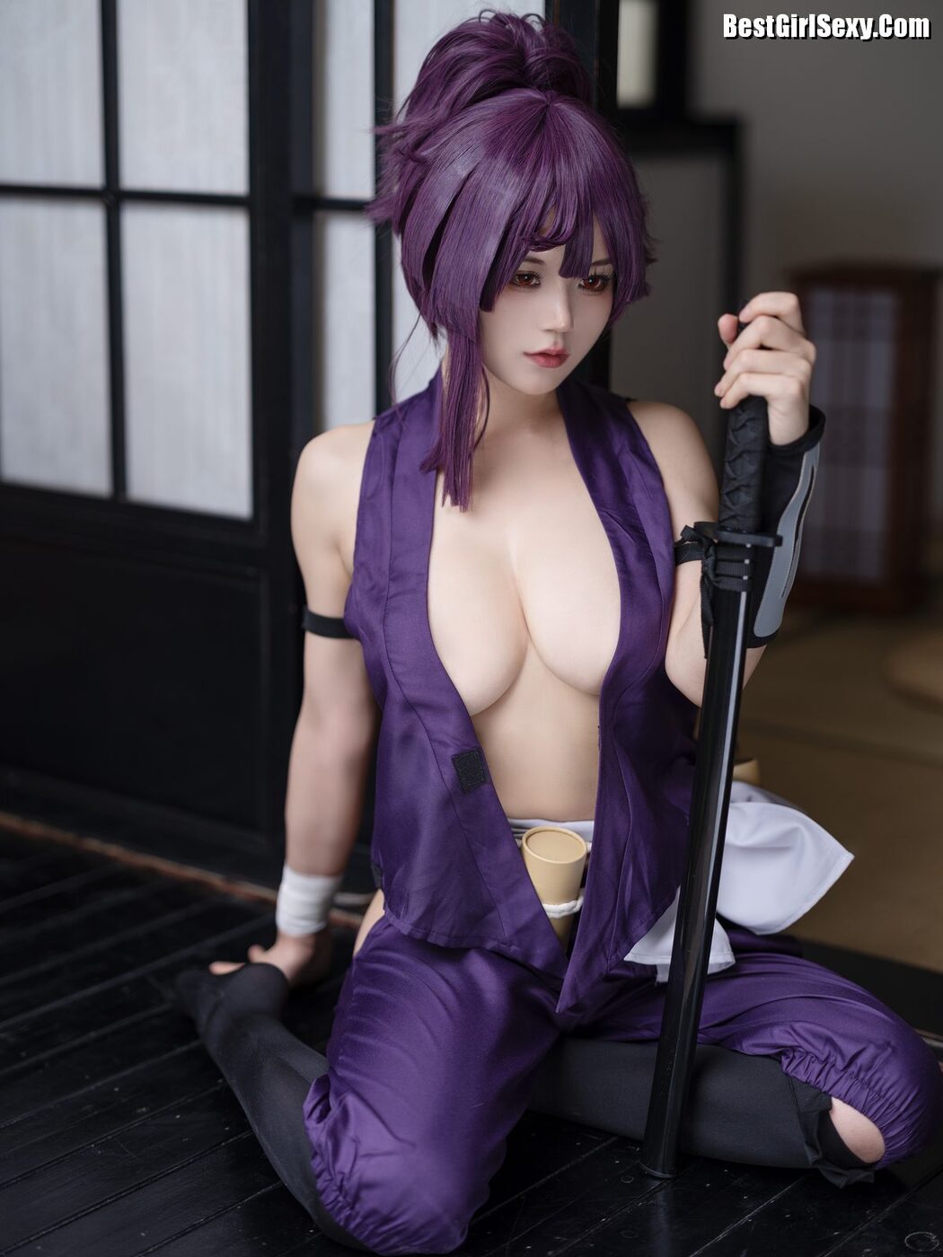 Coser@小仓千代w No.060 Yuzuriha 地狱楽 杠