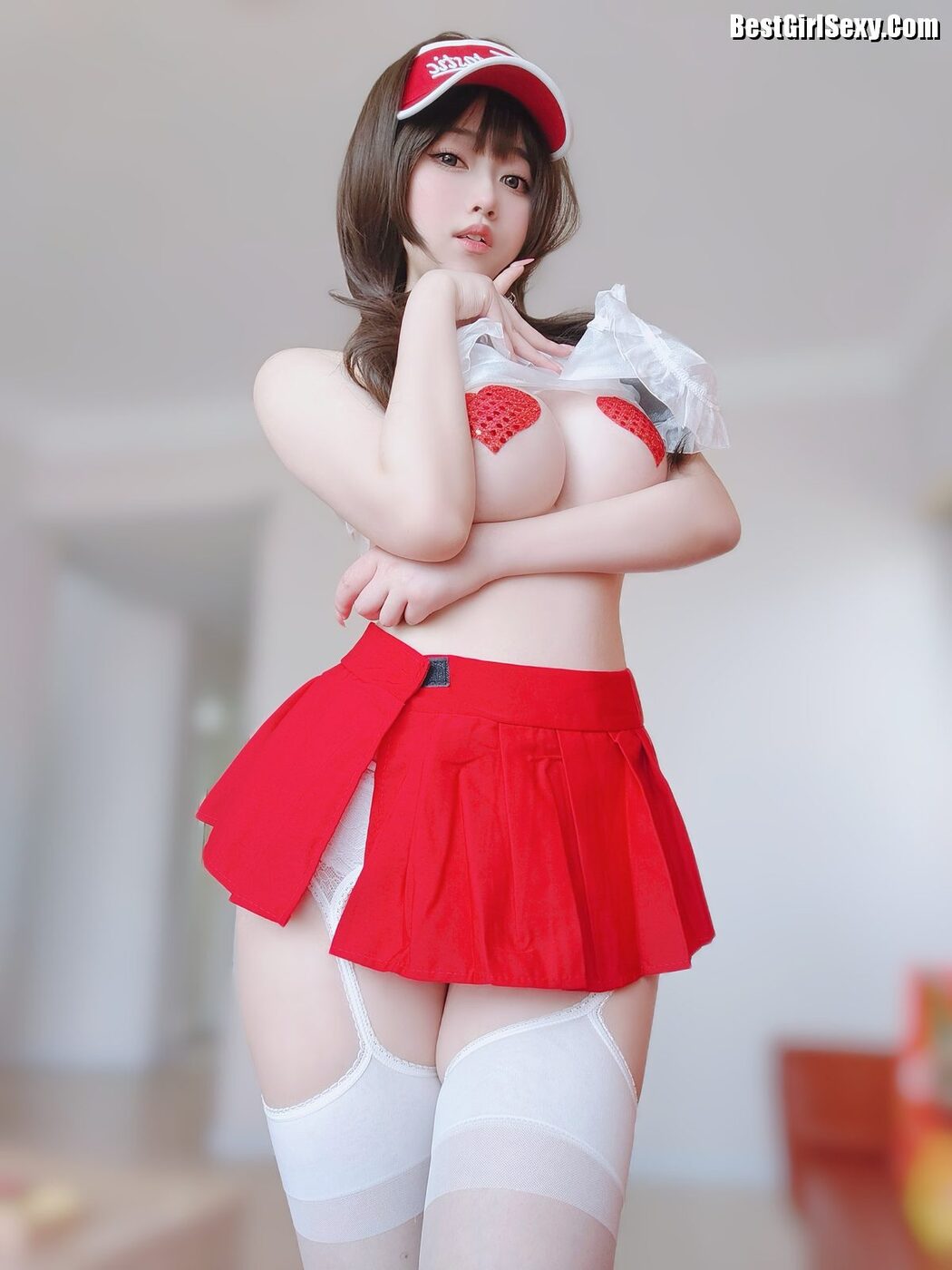 Coser@女主K – 性感快递员 A