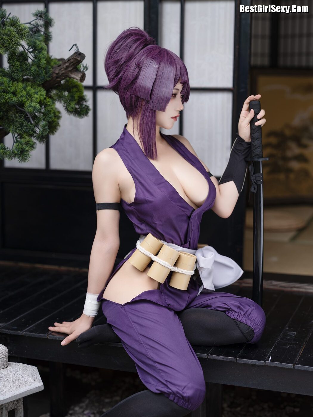 Coser@小仓千代w No.060 Yuzuriha 地狱楽 杠